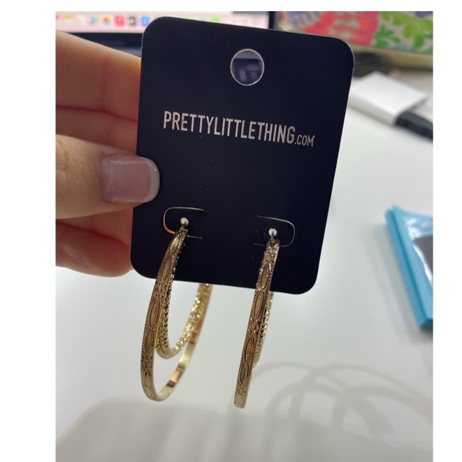 Nwt Gold Hoop Earrings 15$
